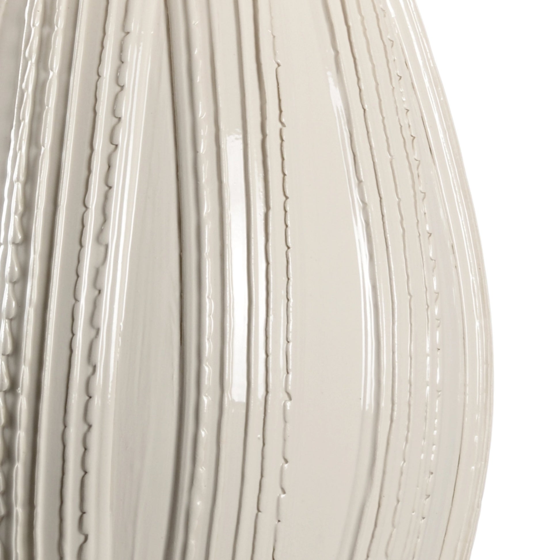 Borghese Lamp by Wildwood in white. Made from ceramic in a modern style.