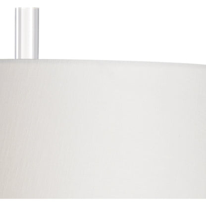 Palazzo Lamp by Wildwood in cream, metallic glaze, clear. Made from ceramic in a modern style.