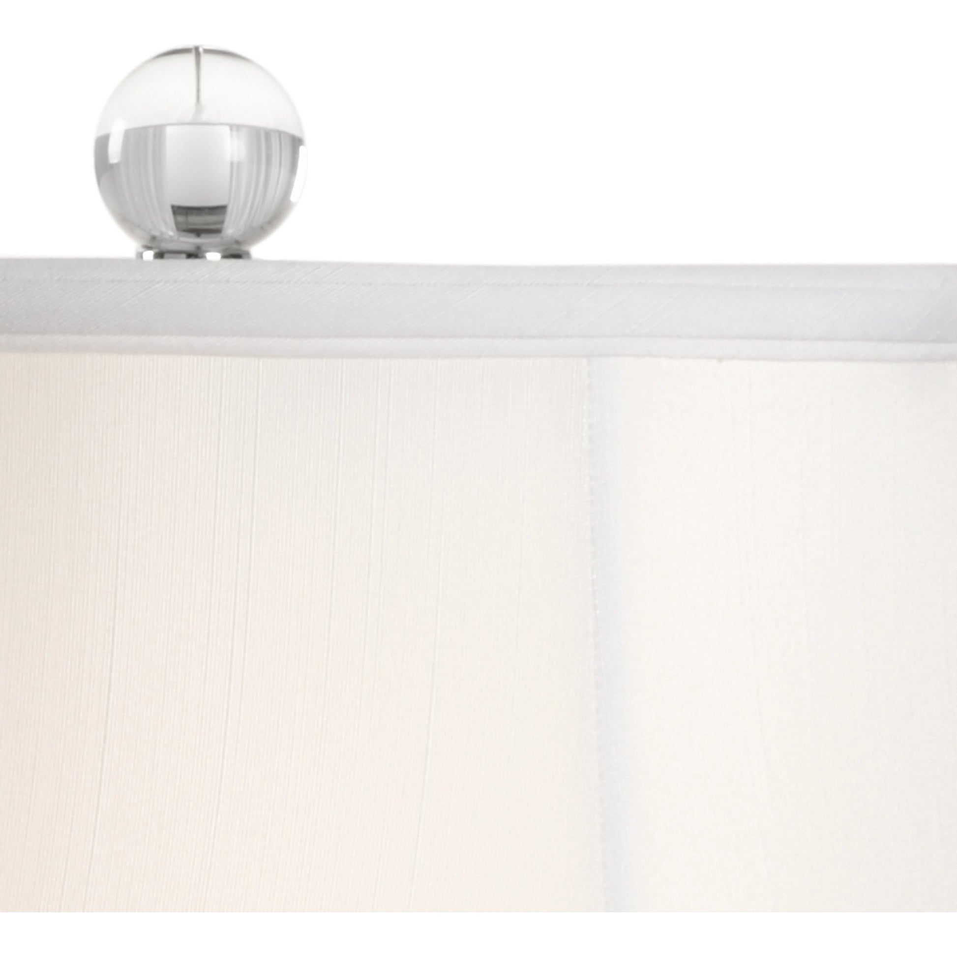 Charlotte Crystal Lamp by Wildwood in clear. Made from crystal in a modern style.