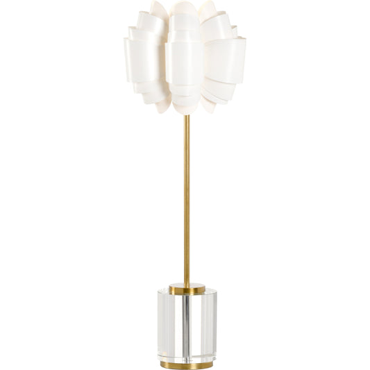 Opera Lamp by Wildwood in clear, gold. Made from iron in a modern style.