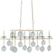 Sethos Rectangular Chandelier by Currey and Company. Made from unique in a modern style.