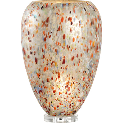 Auntie Dot Lamp by Wildwood in multi color, clear. Made from art glass in a transitional style.