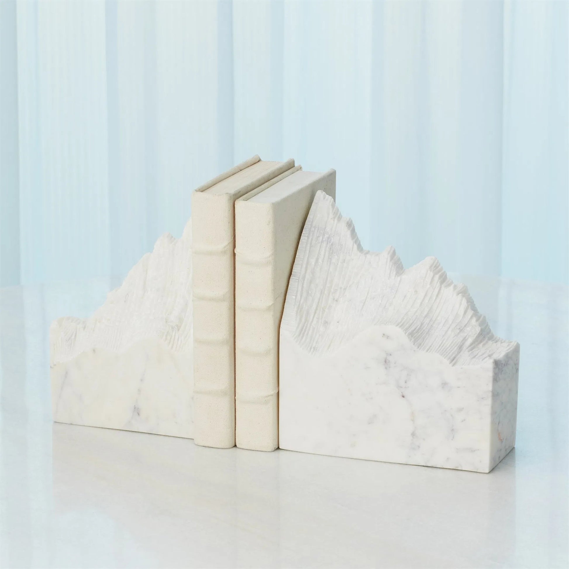 Pair Mountain Summit Bookends by Global Views. Made from unique in a modern style.