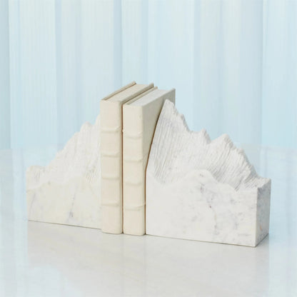 Pair Mountain Summit Bookends by Global Views. Made from unique in a modern style.