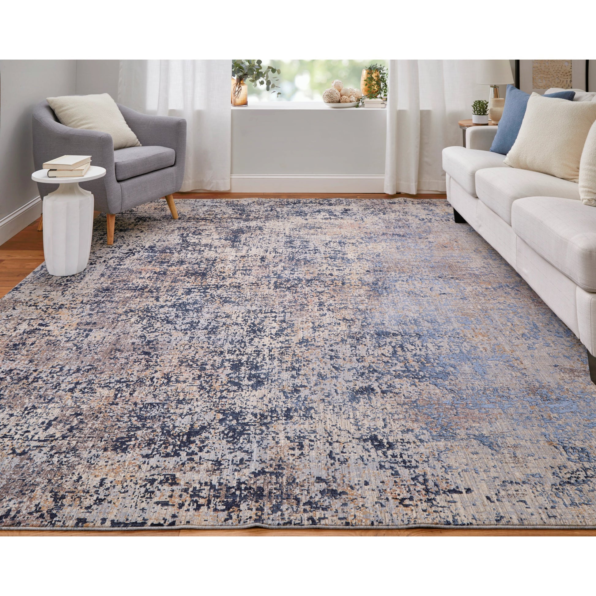 Pryor Rug - 39NGF by Feizy. Made from polyester, viscose in a unique style.