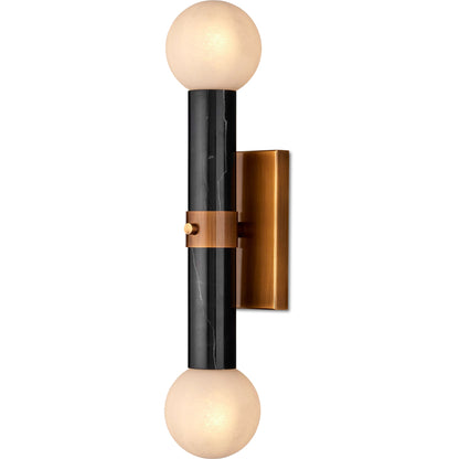 Beatrix Bath Wall Sconce by Currey and Company. Made from unique in a modern style.