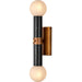 Beatrix Bath Wall Sconce by Currey and Company. Made from unique in a modern style.