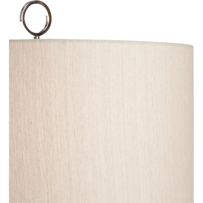 Blue Misty Lamp by Wildwood in blue mist, polished nickel. Made from unique in a modern style.