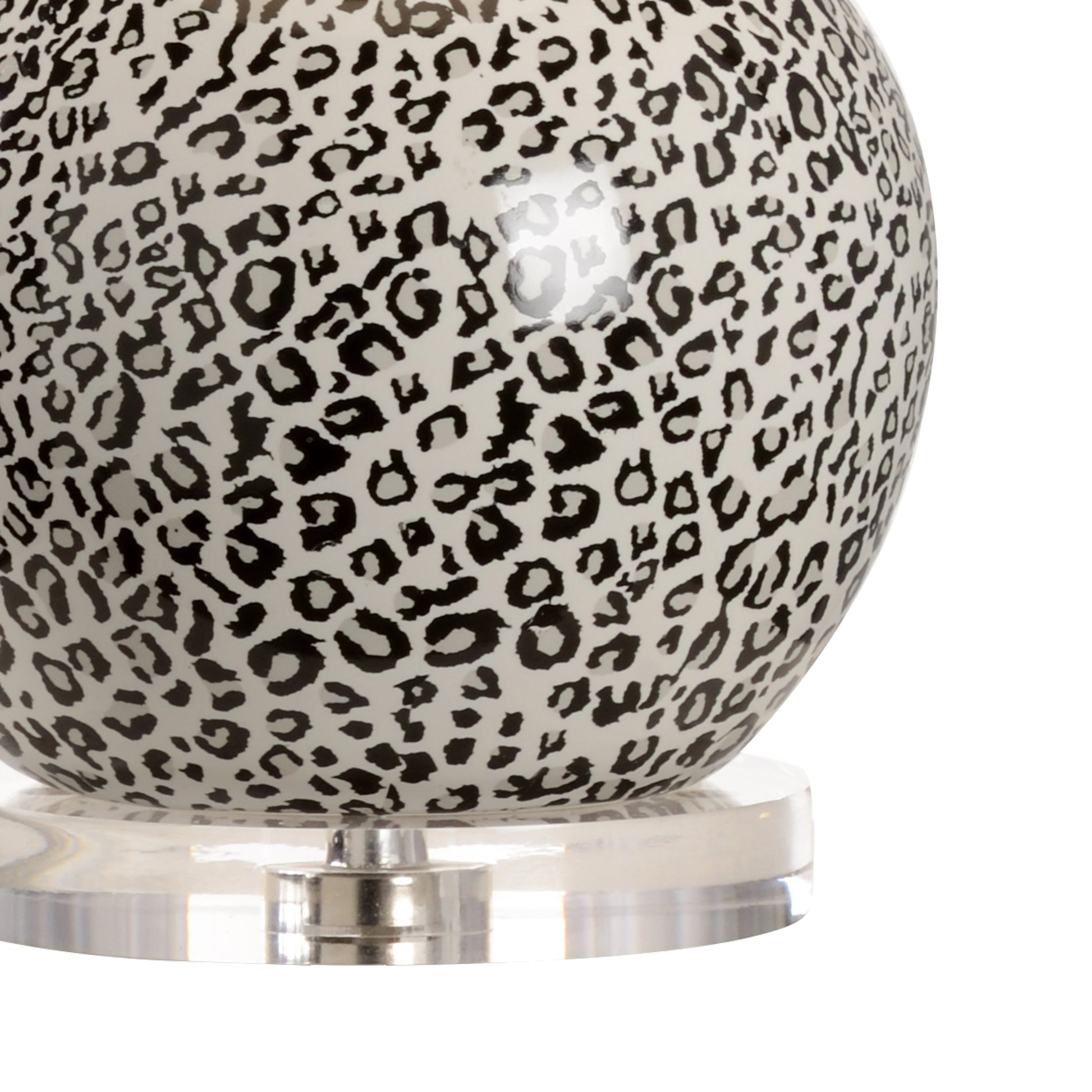Snow Leopard Lamp by Wildwood. Made from unique in a modern style.