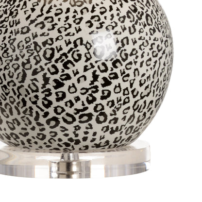 Snow Leopard Lamp by Wildwood. Made from unique in a modern style.
