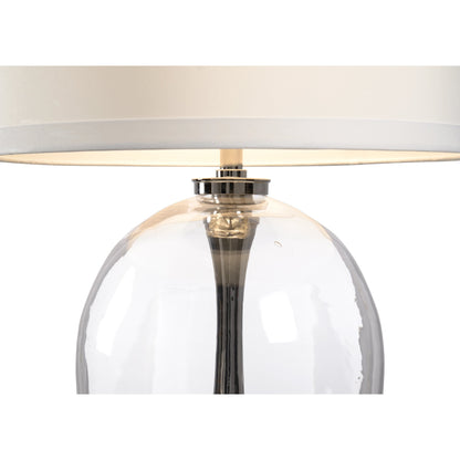 Allanah Lamp by Wildwood in clear, polished brass. Made from unique in a modern style.