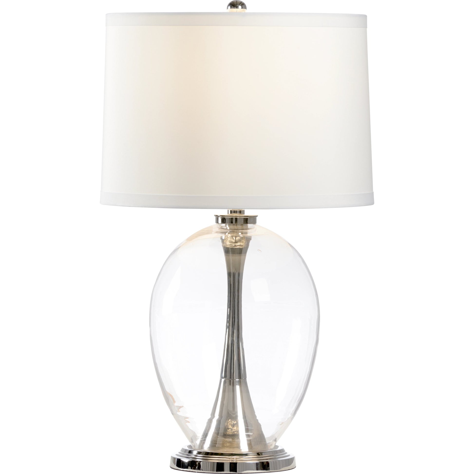Allanah Lamp by Wildwood in clear, polished brass. Made from unique in a modern style.