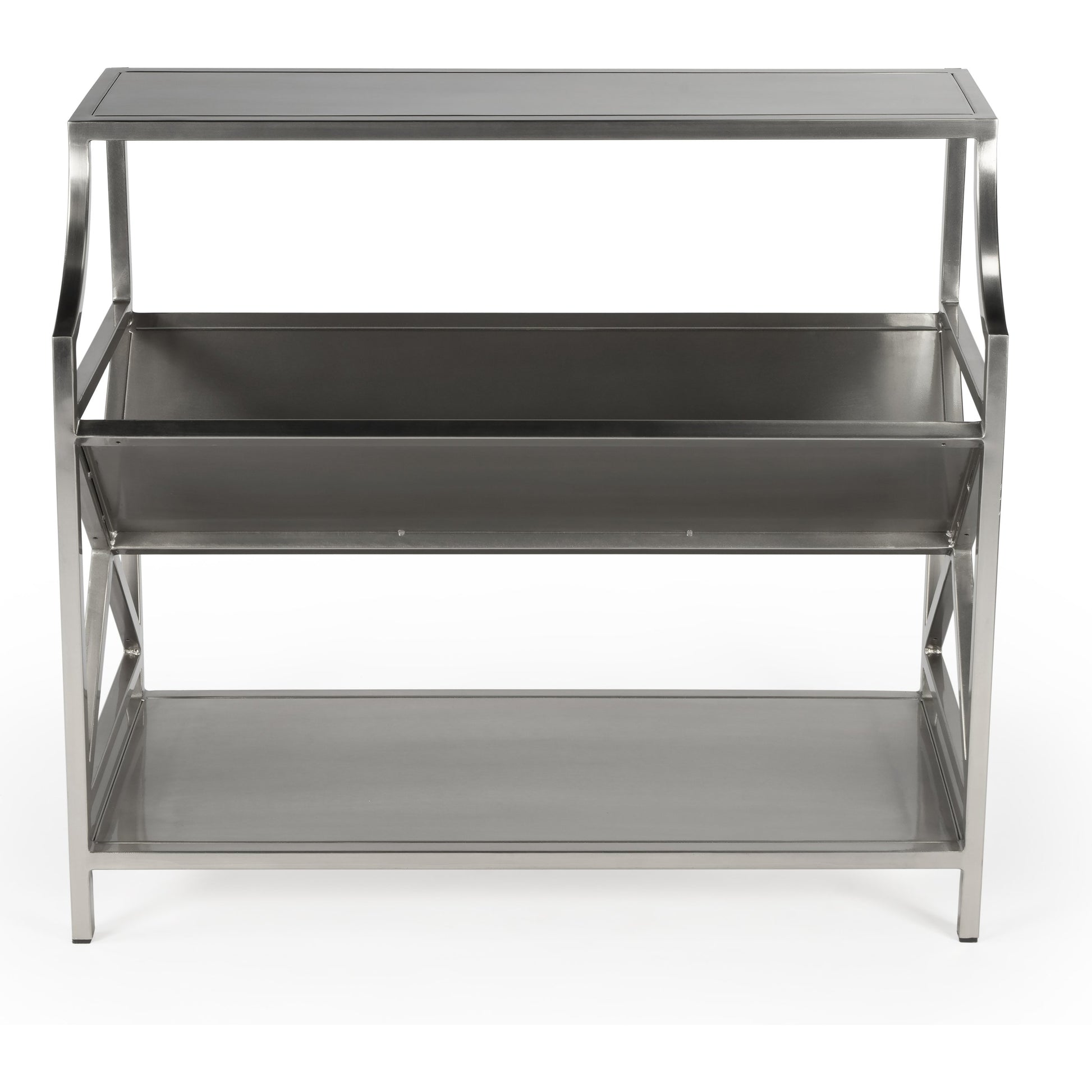 Keats Librarie Bookcase by Butler Specialty Company. Made from iron in a modern style.