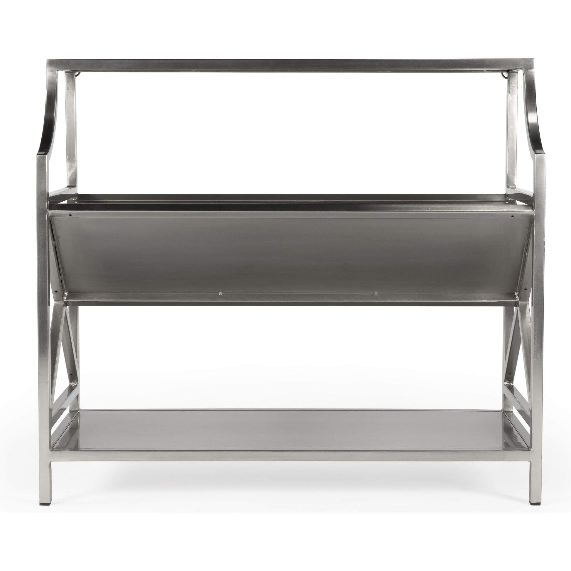 Keats Librarie Bookcase by Butler Specialty Company. Made from iron in a modern style.