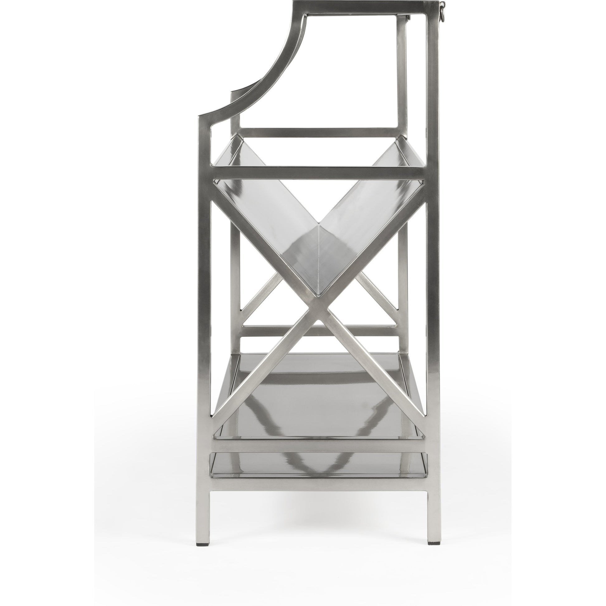 Keats Librarie Bookcase by Butler Specialty Company. Made from iron in a modern style.