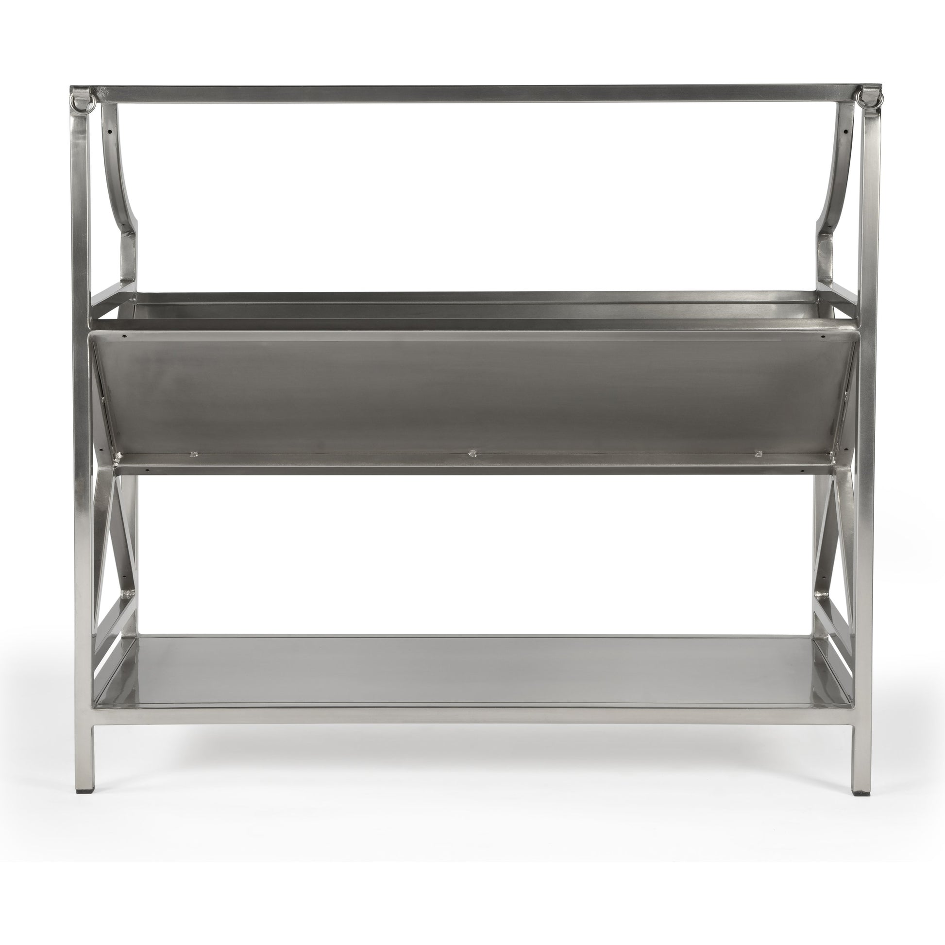 Keats Librarie Bookcase by Butler Specialty Company. Made from iron in a modern style.