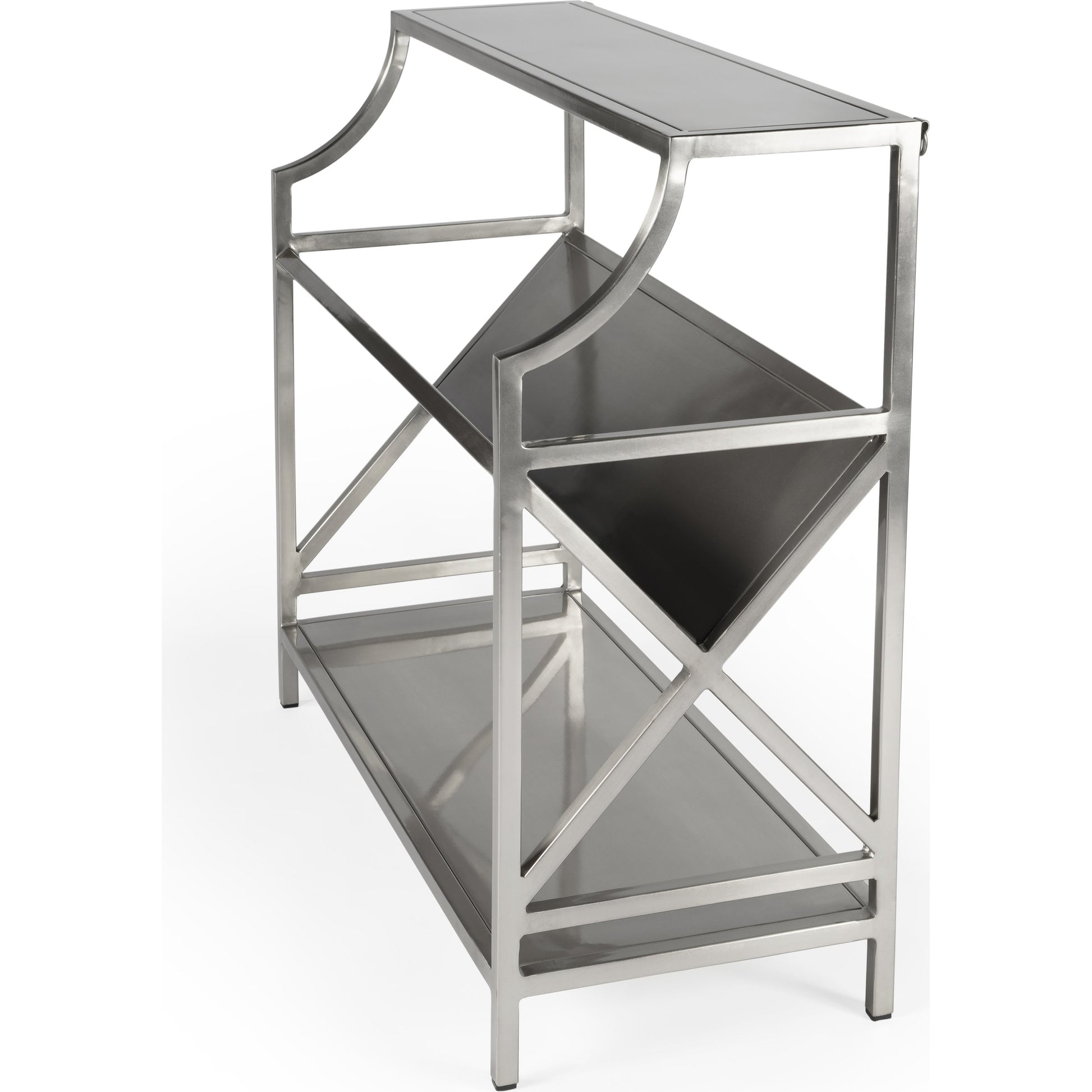 Keats Librarie Bookcase by Butler Specialty Company. Made from iron in a modern style.