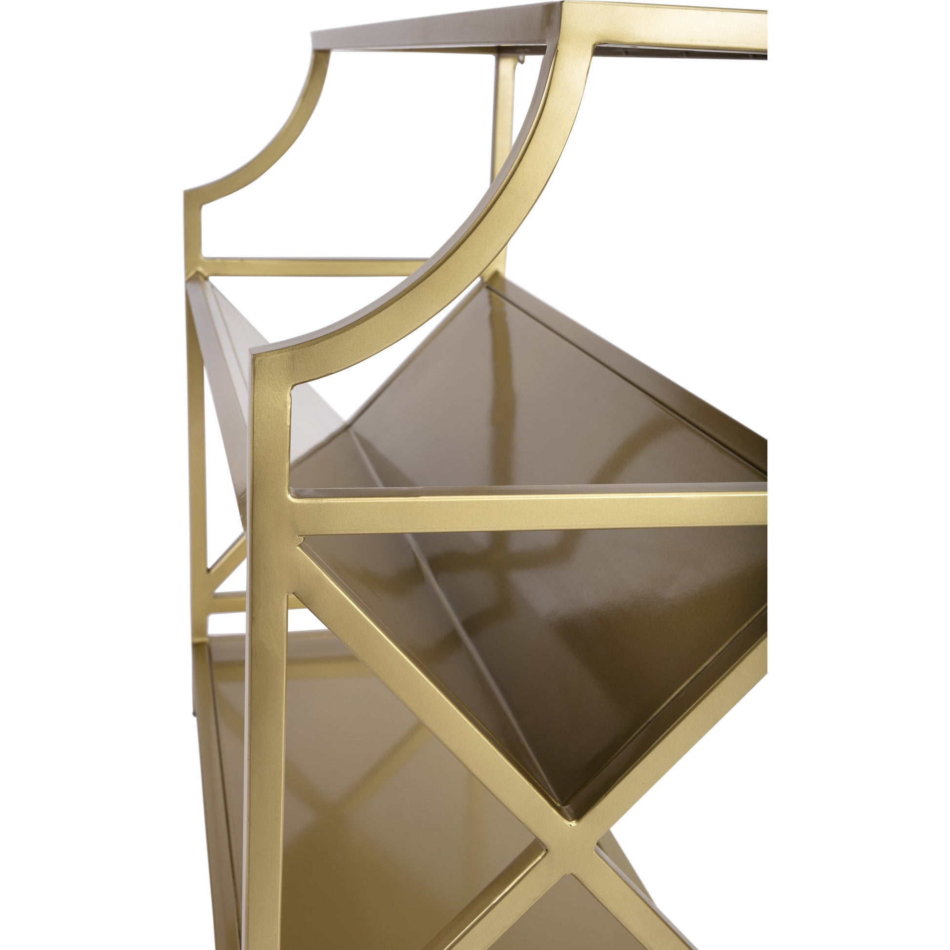 Keats Librarie Bookcase by Butler Specialty Company. Made from iron in a modern style.