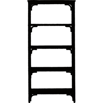 Olisa Etagere by Currey and Company in natural abaca rope, washed wood. Made from abaca rope, metal, engineered wood, rattan in a eclectic & global style.