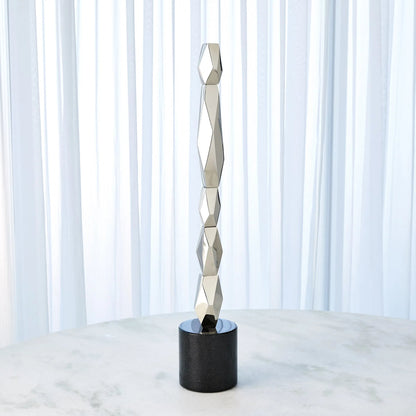 Facet Block Sculpture by Global Views. Made from unique in a unique style.