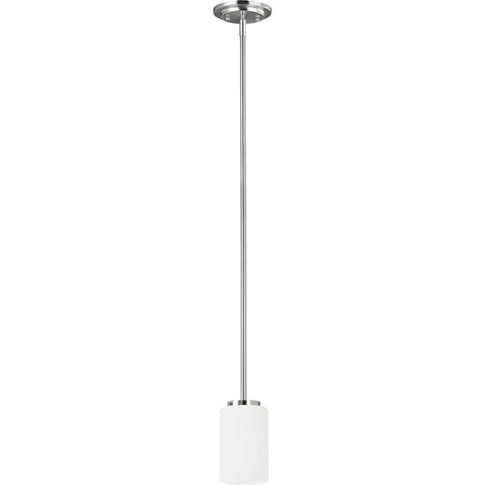 Oslo One Light Mini-Pendant by Visual Comfort & Co.. Made from steel in a unique style.