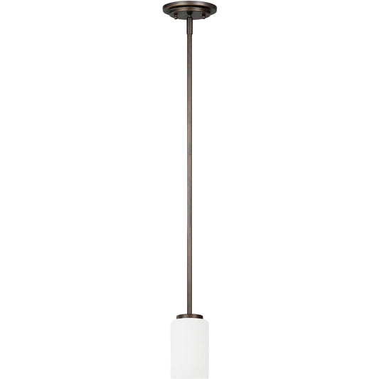 Oslo One Light Mini-Pendant by Visual Comfort & Co.. Made from steel in a unique style.