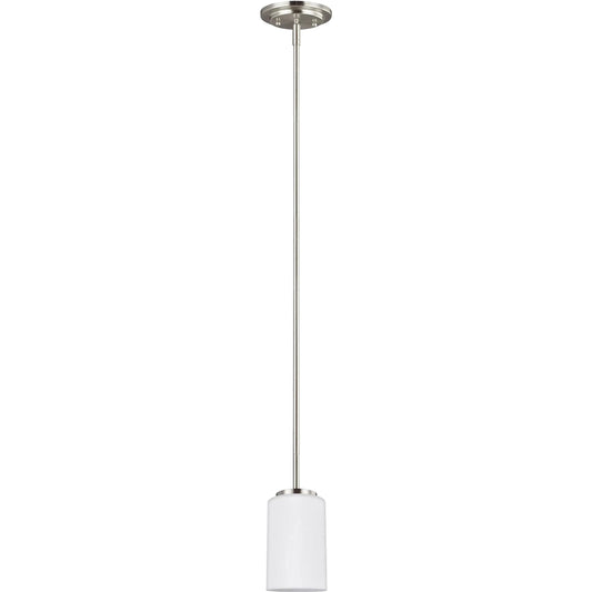 Oslo One Light Mini-Pendant by Visual Comfort & Co.. Made from steel in a unique style.
