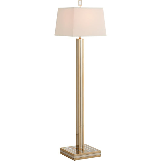 Gold Dust Floor Lamp by Wildwood in gold, silver. Made from unique in a modern style.