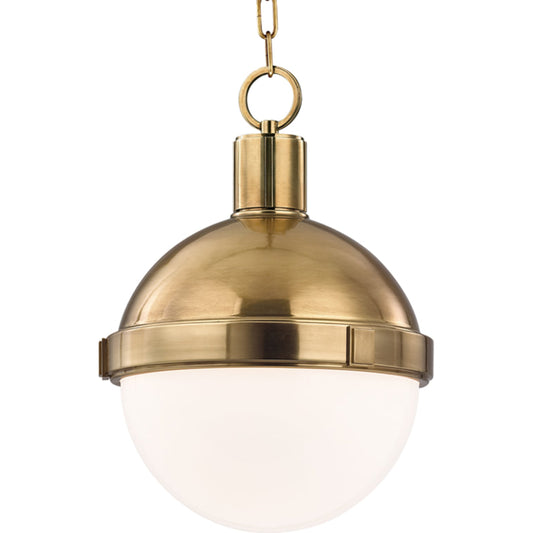 Lambert Pendant by Hudson Valley. Made from brass in a modern style.