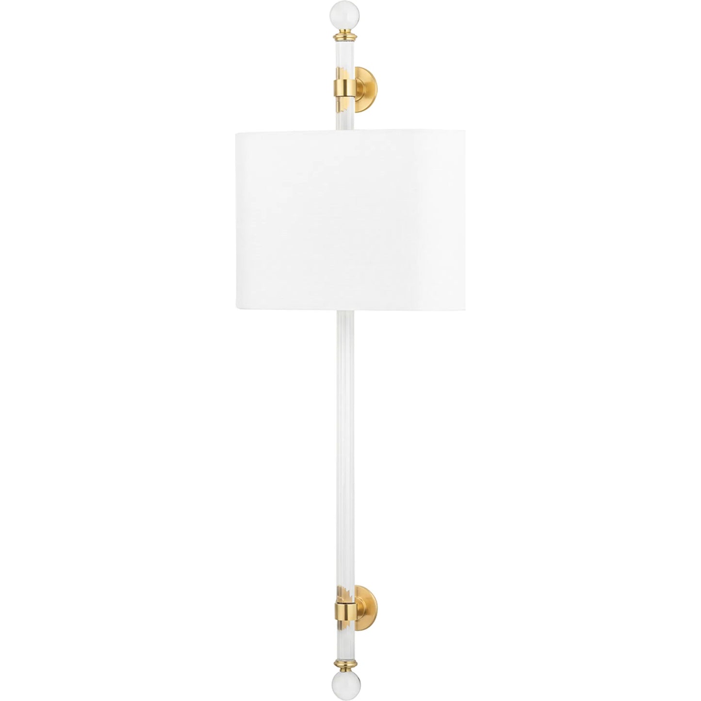 001 SR-763496 | Primary Silo | Wertham Wall Sconce by Hudson Valley. Made from brass in a transitional style.