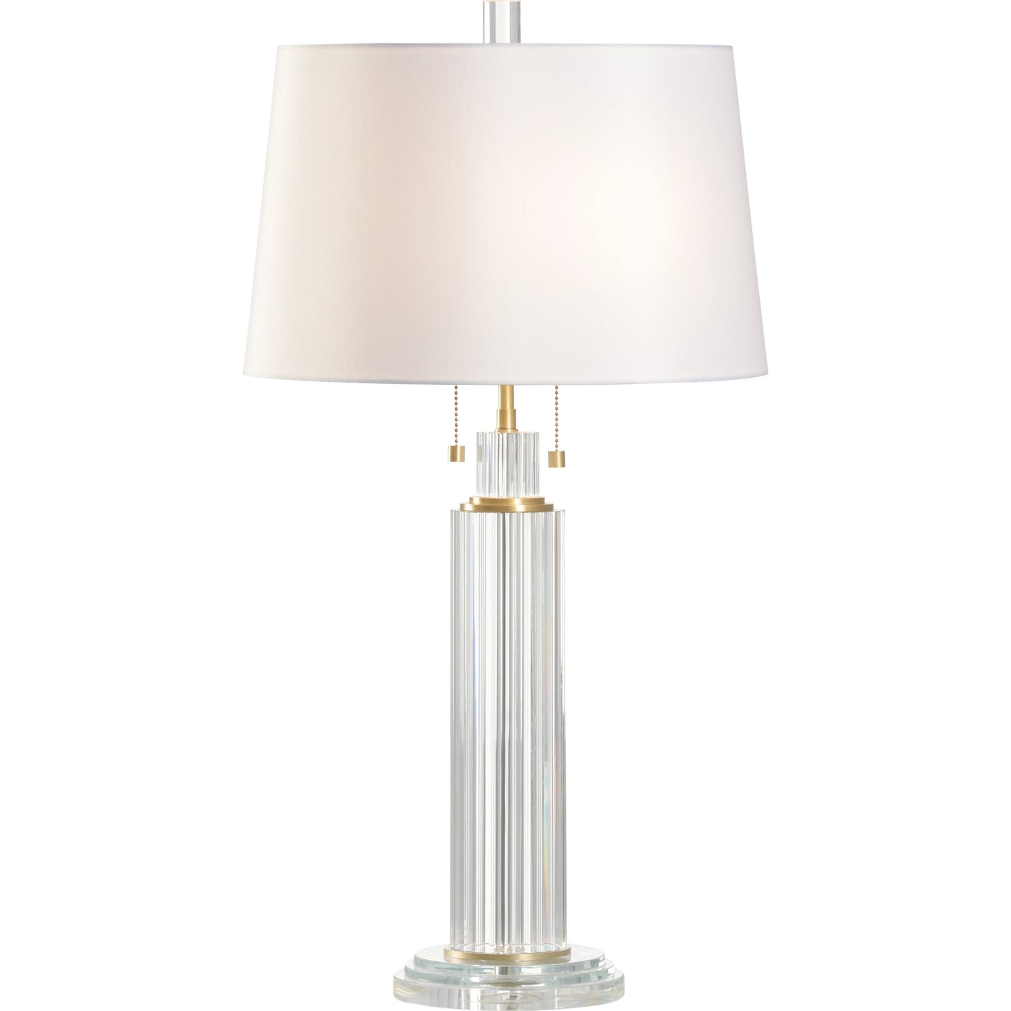 001 SI-2104424 | Primary Silo | Catania Lamp by Wildwood in clear, antique brass. Made from unique in a modern style.