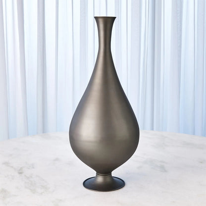 Bronzino Small Orb Vase by Global Views in brass. Made from unique in a modern style.