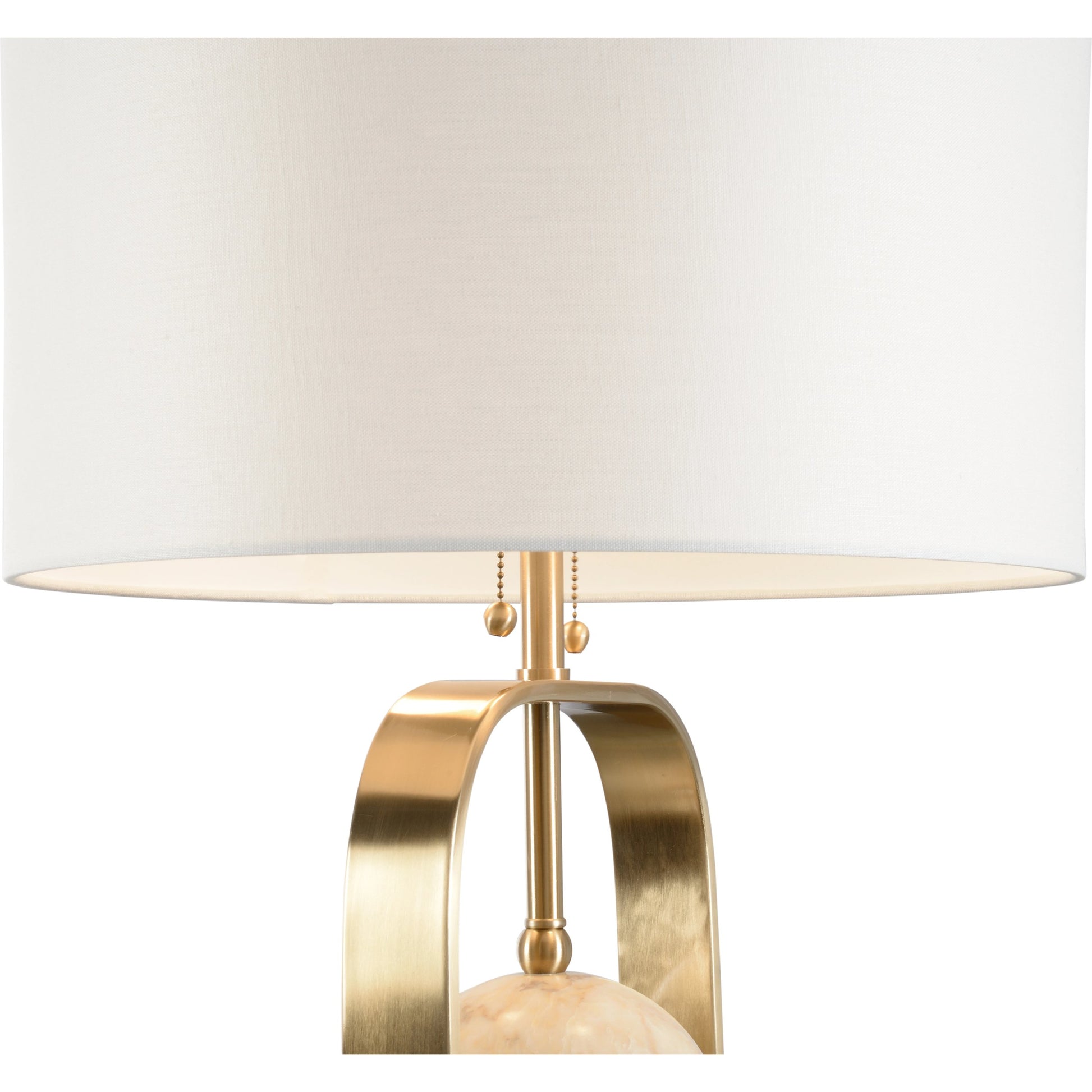 Milazzo Lamp by Wildwood in coffee bronze, natural calacatta gold. Made from unique in a modern style.