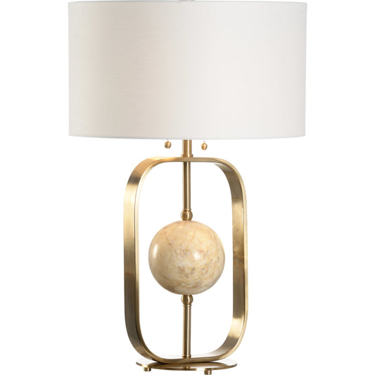 001 SI-2104427 | Additional Silo | Milazzo Lamp by Wildwood in gold. Made from unique in a modern style.