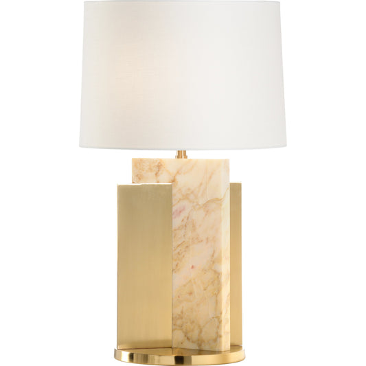 Manarola Lamp by Wildwood in gold. Made from unique in a modern style.