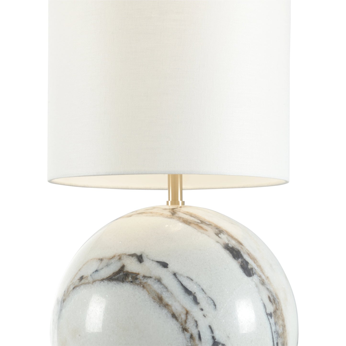 003 SI-2104432 | Closeup | Novara Lamp by Wildwood in natural carslan, coffee bronze. Made from unique in a modern style.