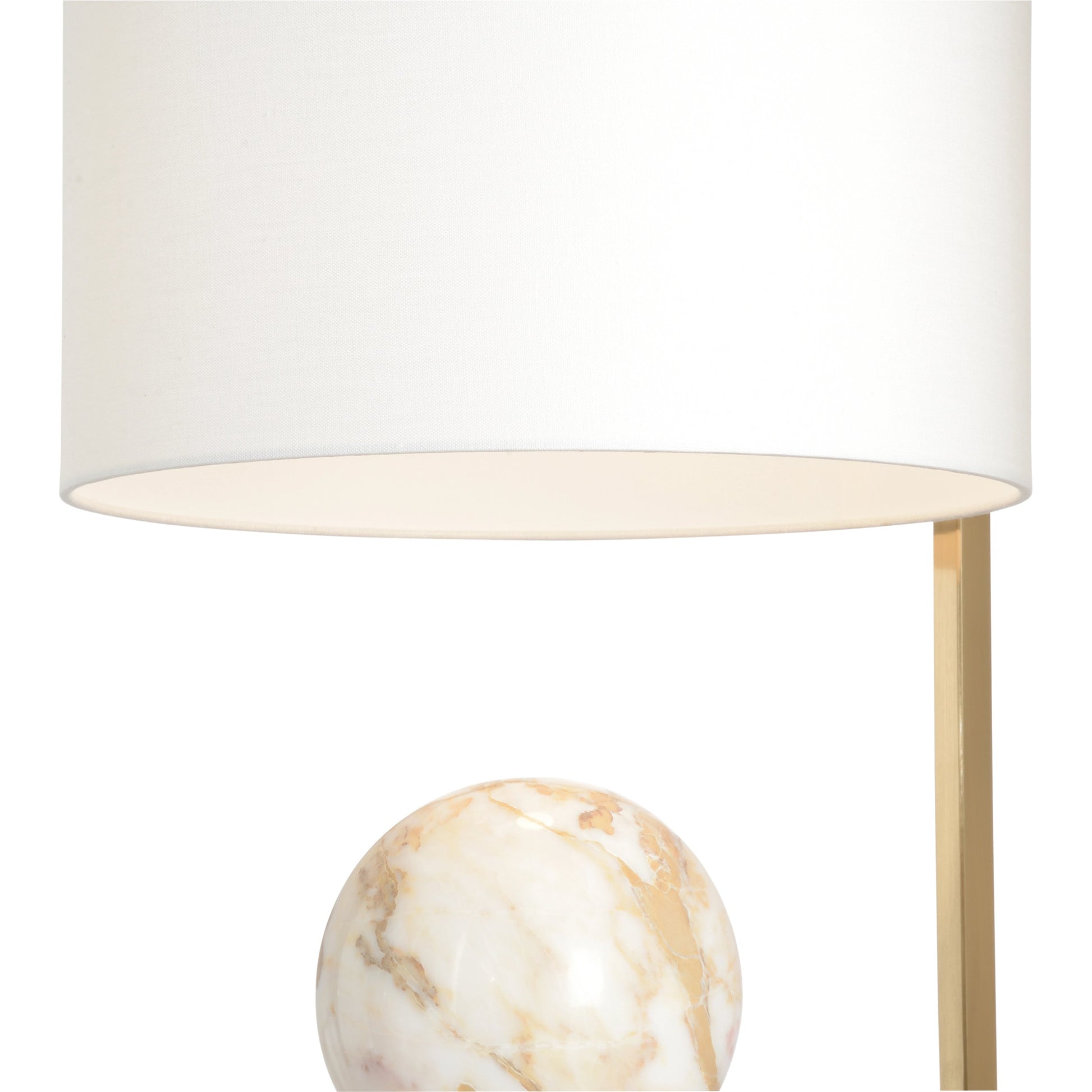 Calabria Lamp by Wildwood in coffee bronze, calacatta gold. Made from unique in a modern style.