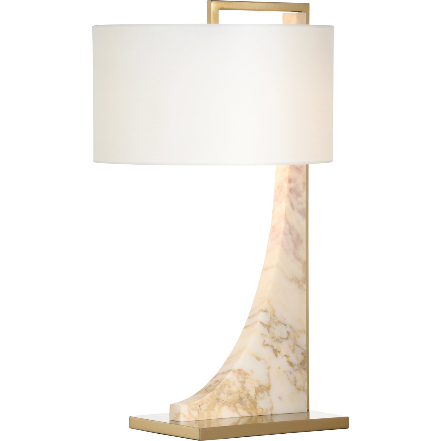 001 SI-2104438 | Primary Silo | Sorrento Lamp by Wildwood in coffee bronze, calacatta gold. Made from unique in a modern style.