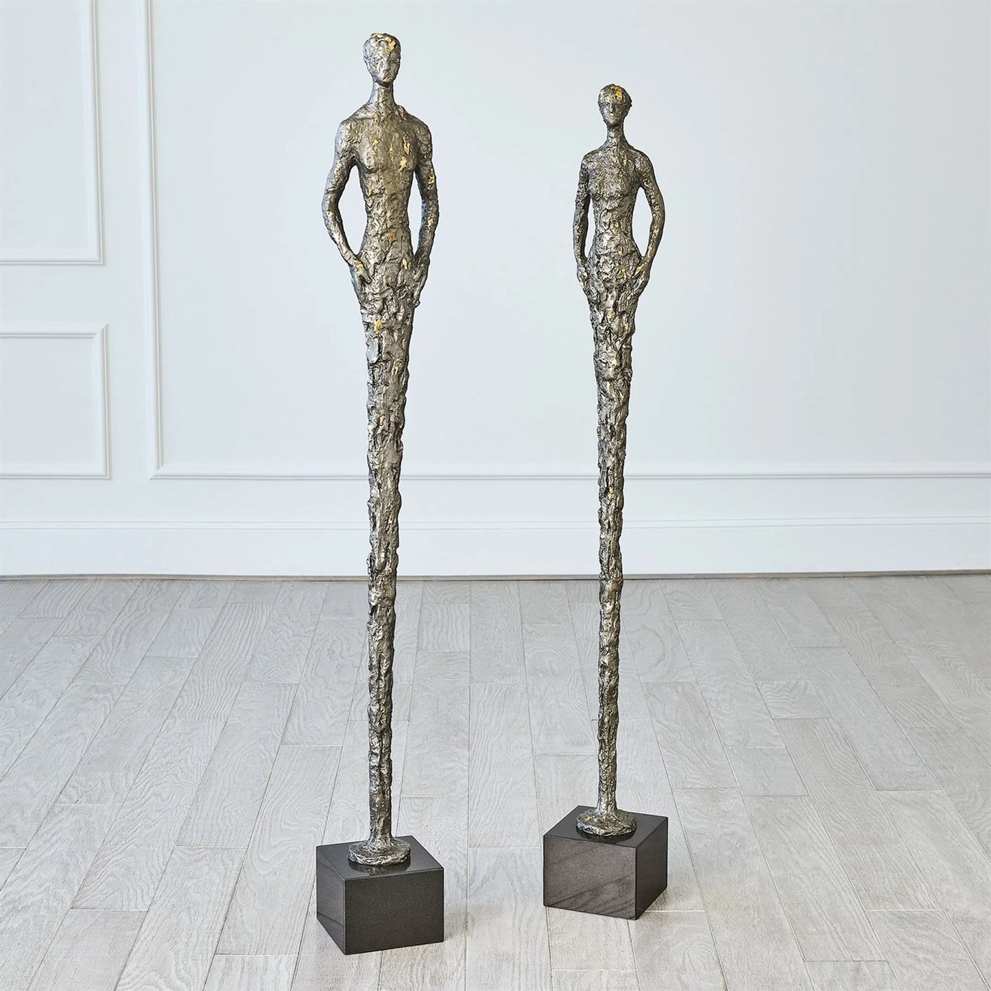 002 SI-2324495,SI-2324496 | Additional Silo | Stretch Man by Global Views in sand, natural, black and marble. Made from unique in a modern style.