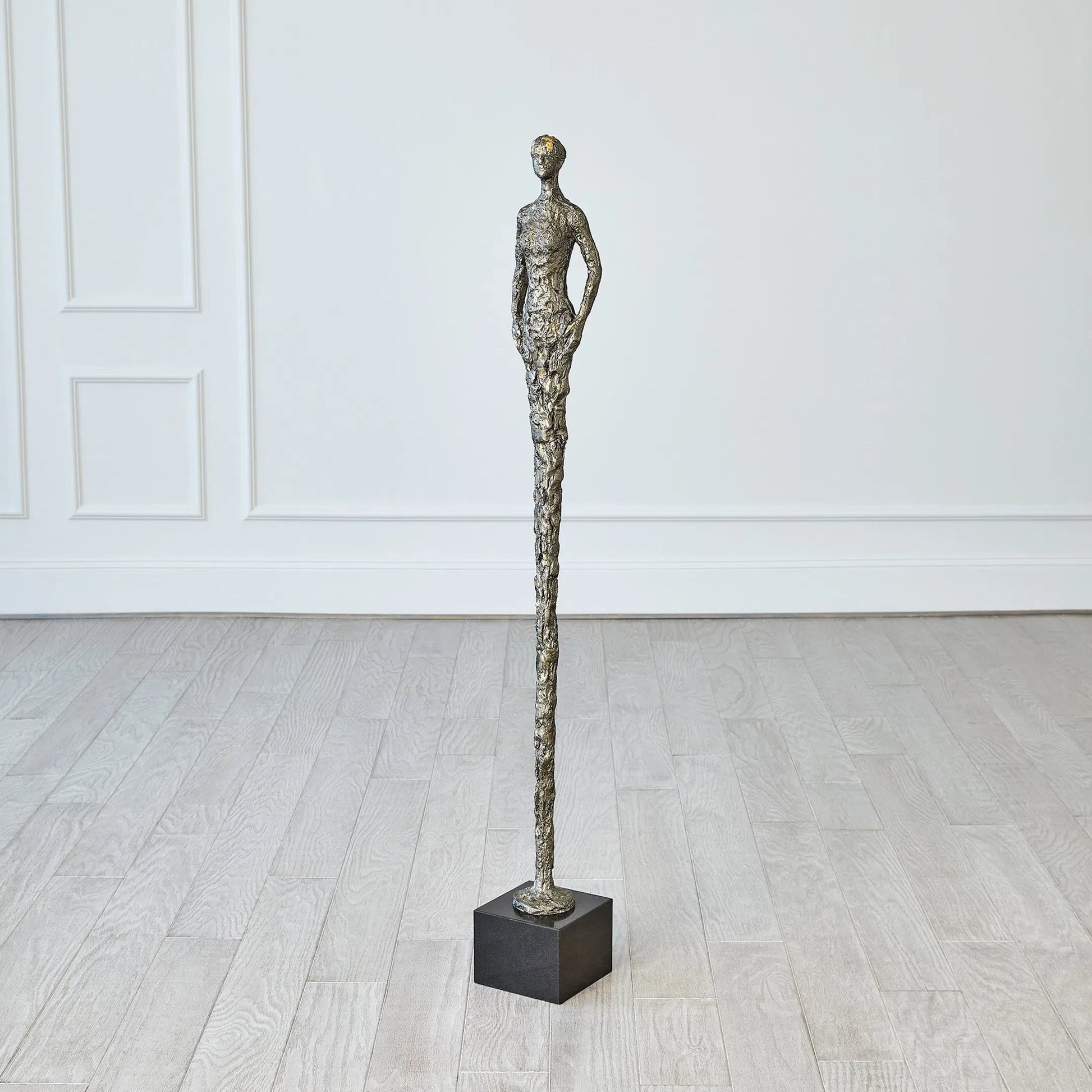 Stretch Man by Global Views in sand, natural, black and marble. Made from unique in a modern style.