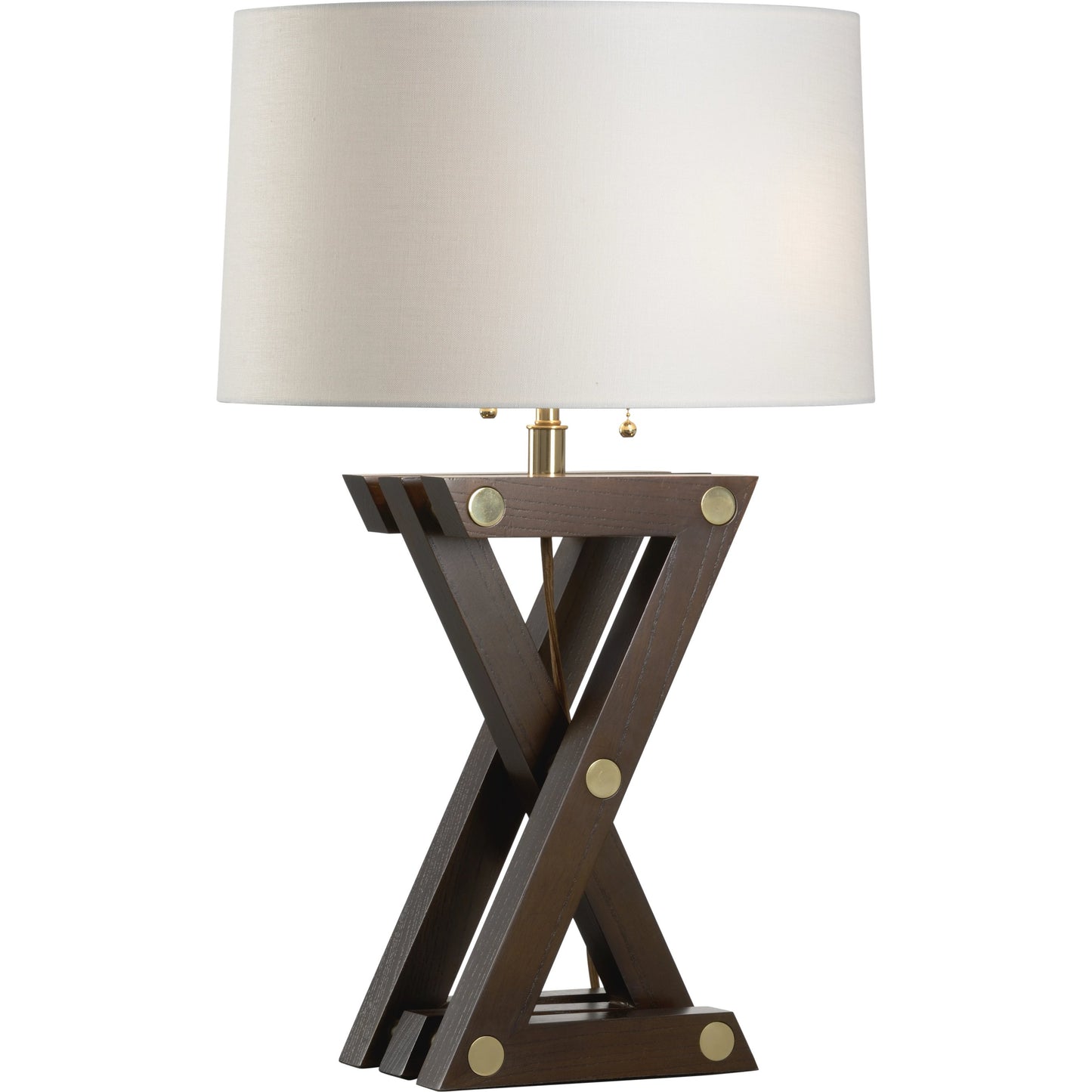 001 SI-2104448 | Primary Silo | Zander Table Lamp by Wildwood in walnut. Made from unique in a modern style.