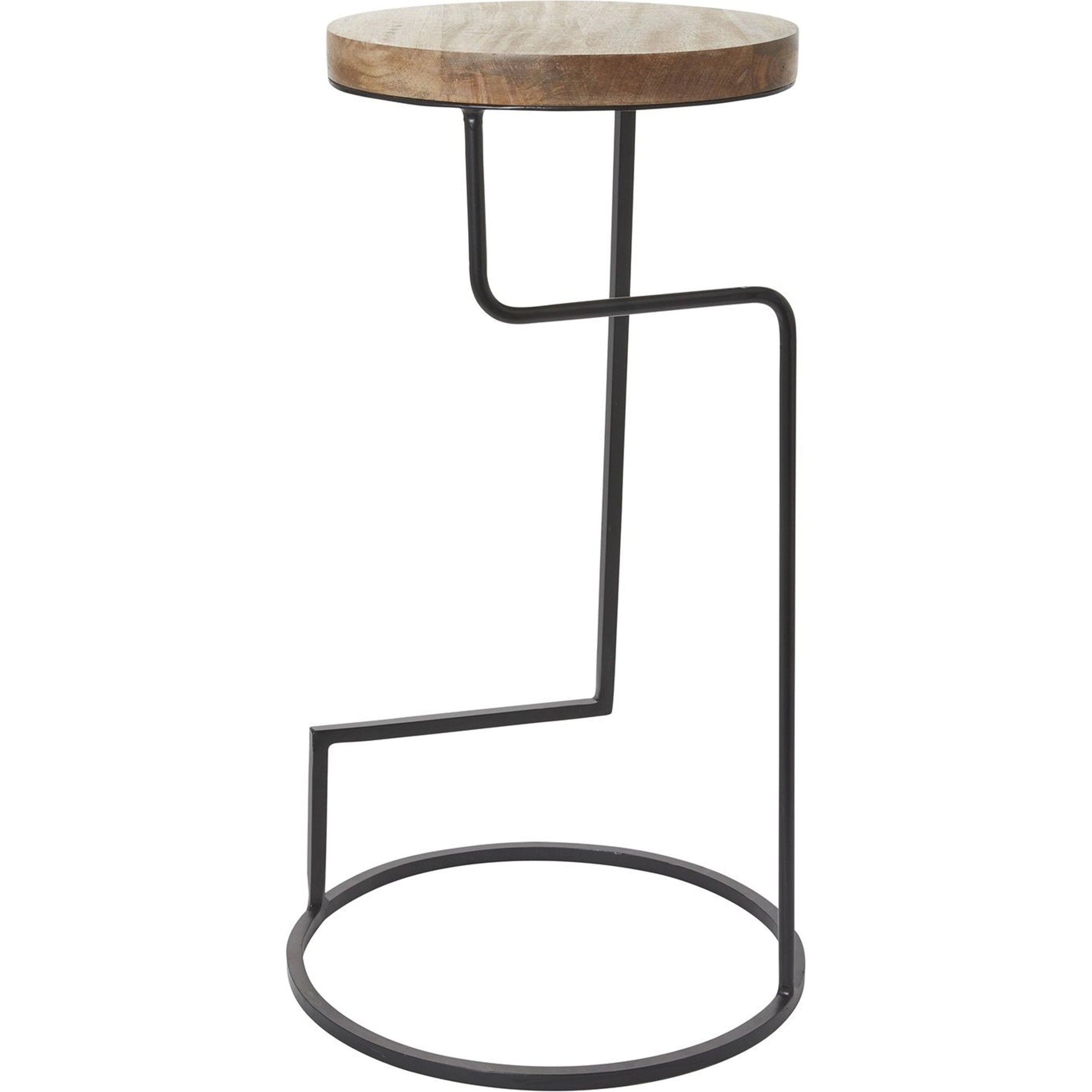 Wassily Stand by Accent Decor in black. Made from metal in a modern style.