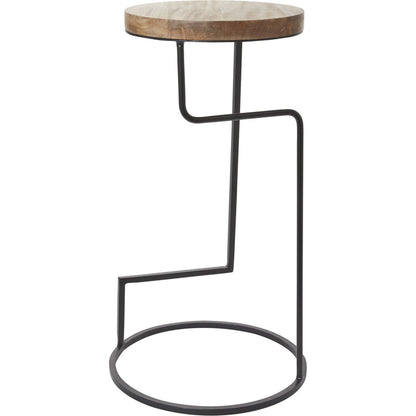 Wassily Stand by Accent Decor in black. Made from metal in a modern style.