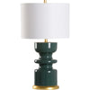 Forrest Green Glaze, Gold Leaf