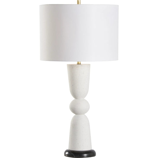 Beau Lamp by Wildwood in white. Made from unique in a unique style.