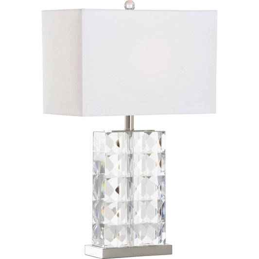 Josette Table Lamp by Wildwood in silver. Made from unique in a unique style.