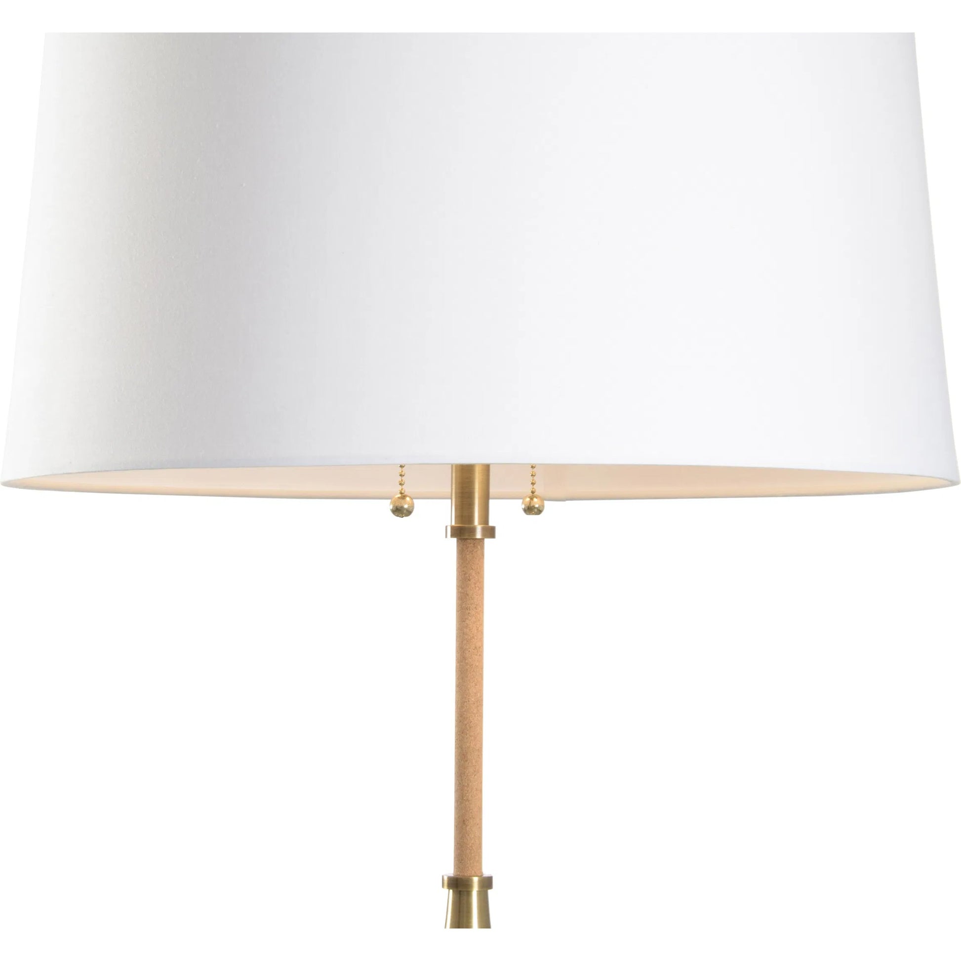 Alsace Table Lamp by Wildwood in brown, gold and natural brown, antique brass, natural. Made from unique in a modern style.