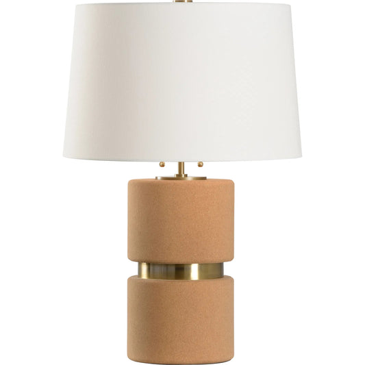 Corsica Lamp by Wildwood in brown, gold. Made from unique in a unique style.