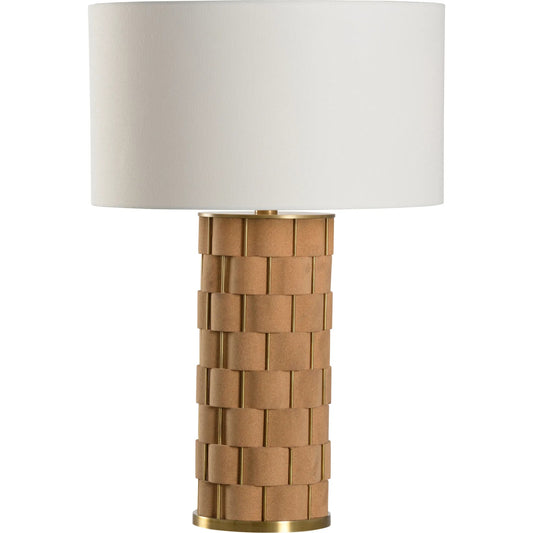 Loire Table Lamp by Wildwood in brown, gold. Made from unique in a unique style.