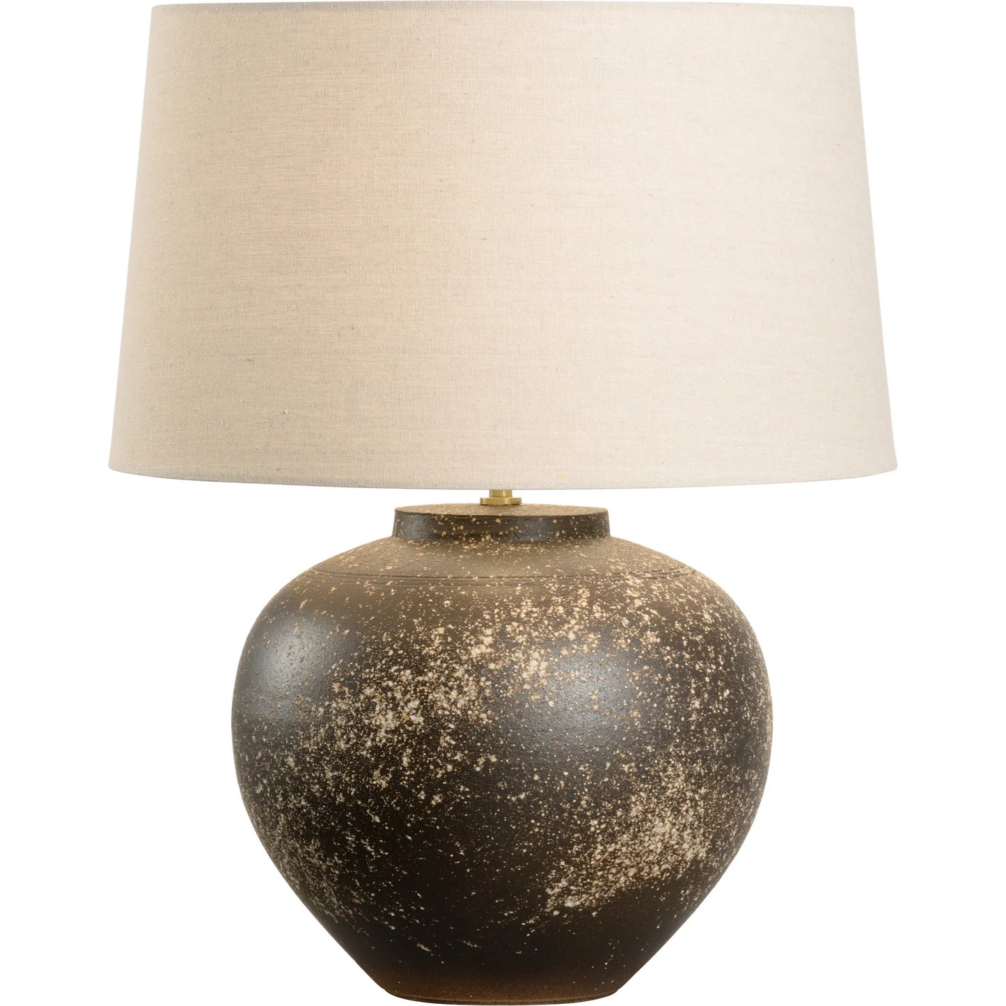 001 SI-2335207 | Primary Silo | Kota Table Lamp with Drum Shade by Wildwood in brown and shiga, brown. Made from unique in a modern style.